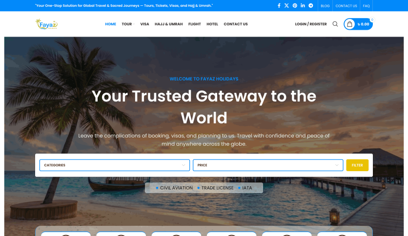 Fayaz Holidays- Travel & Tourism