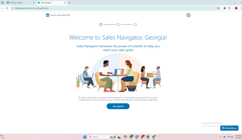 LinkedIn Sales Navigator Activation