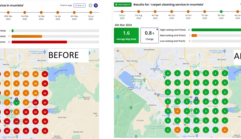 Carpet Cleaning Company- Local SEO