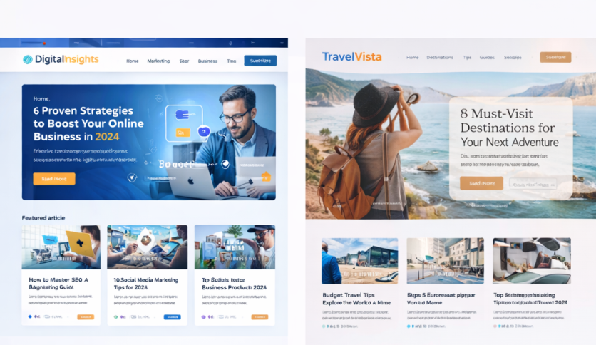 Modern Digital Agency WordPress Website Design