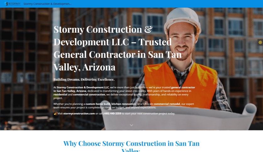 Local construction business SEO and rank main website and GBP account.