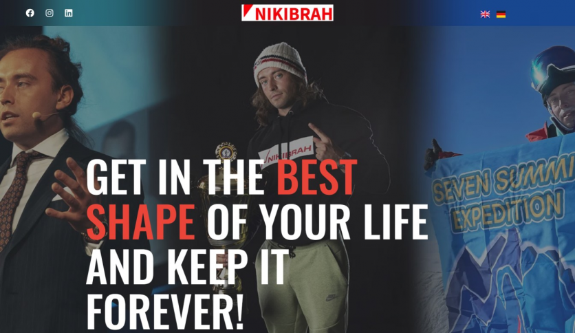 Professional Gym & Fitness Website