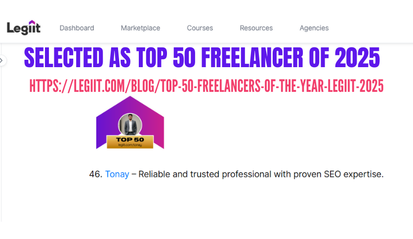 Top 50 Freelancer of 2025