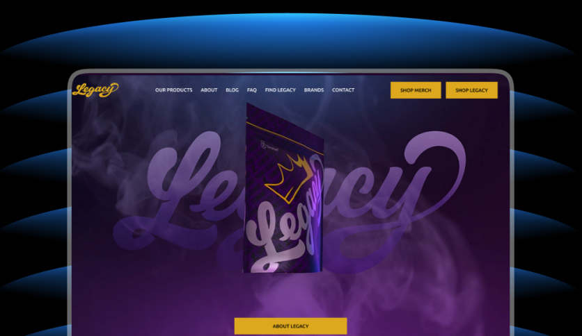 Legacy Product Webflow Website