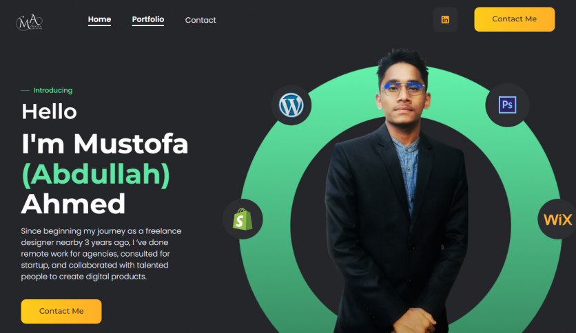 My Portfolio Website Create & Development For Work & Business