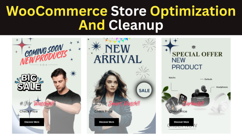 WooCommerce Store Optimization And Cleanup