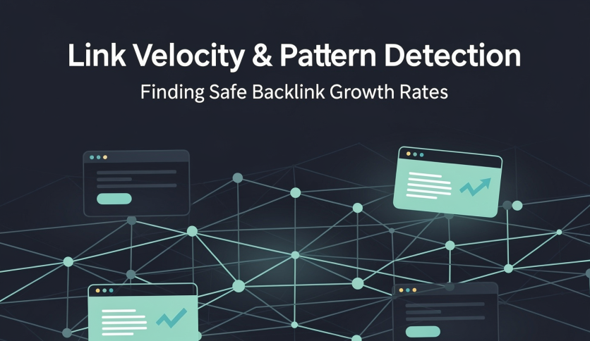 Link Velocity & Pattern Detection: Optimal Backlink Speeds