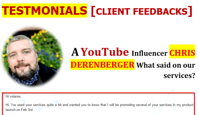 Premium Guest Posting: Client Video Review