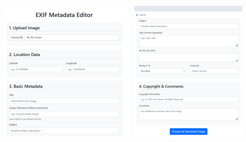 Python Image Geo-Tagging Tool for Local SEO