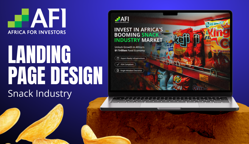 AFI | Landing page design