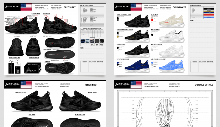 Men's Lifestyle Shoes Design