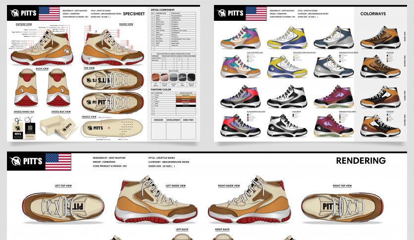 Men's Lifestyle Shoes Design