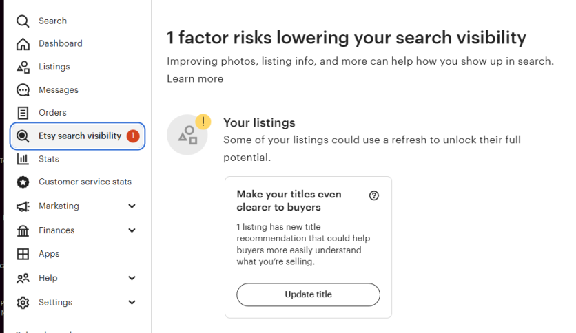 Etsy SEO, Product Research & Listing