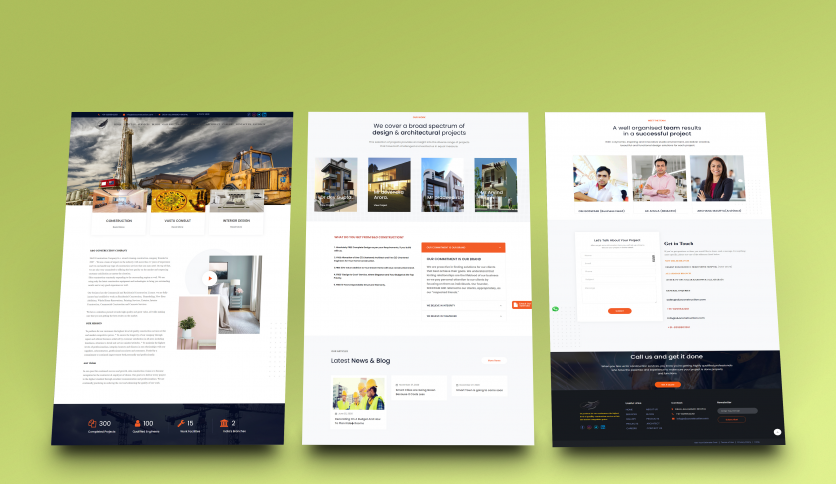Sando Constructions - Development & SEO