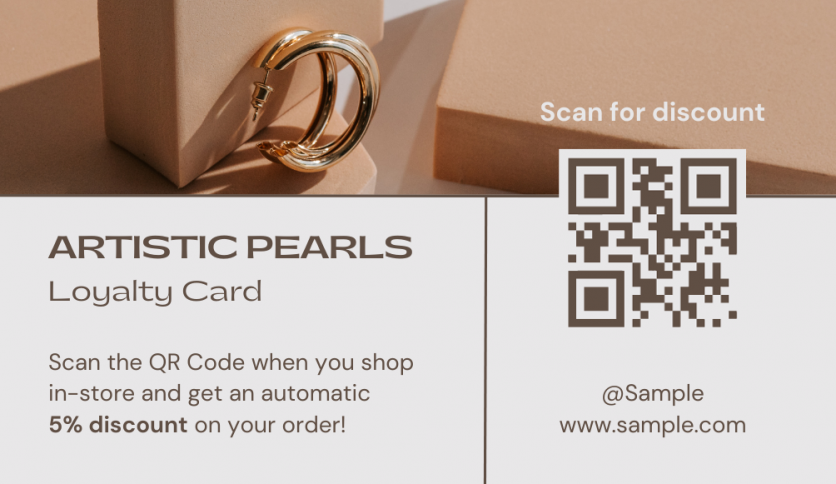 Artistic Pearls - Business Card