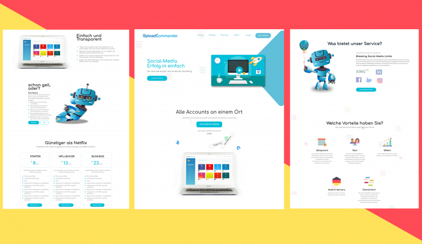 Nicebg - Website Development