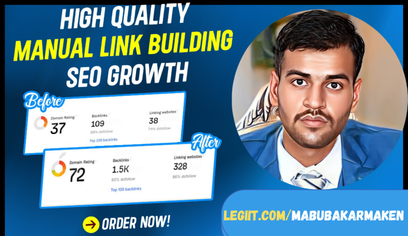 Manual Link Building for SEO Growth & Authority