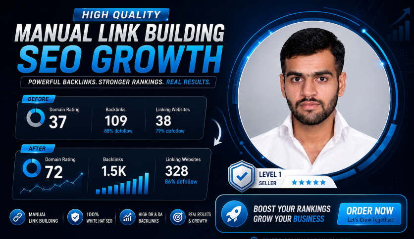 Manual Link Building for SEO Growth & Authority