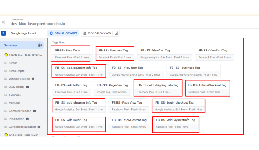 Pixel setup with Google Tag Manager