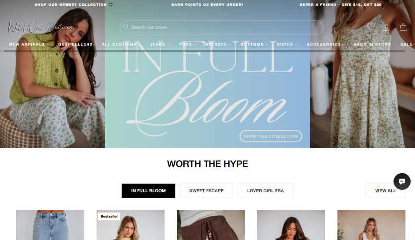 Modern Women’s Fashion eCommerce Website Design