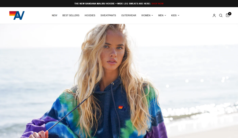 Avaitornation Hoodie Store Design On Shopify