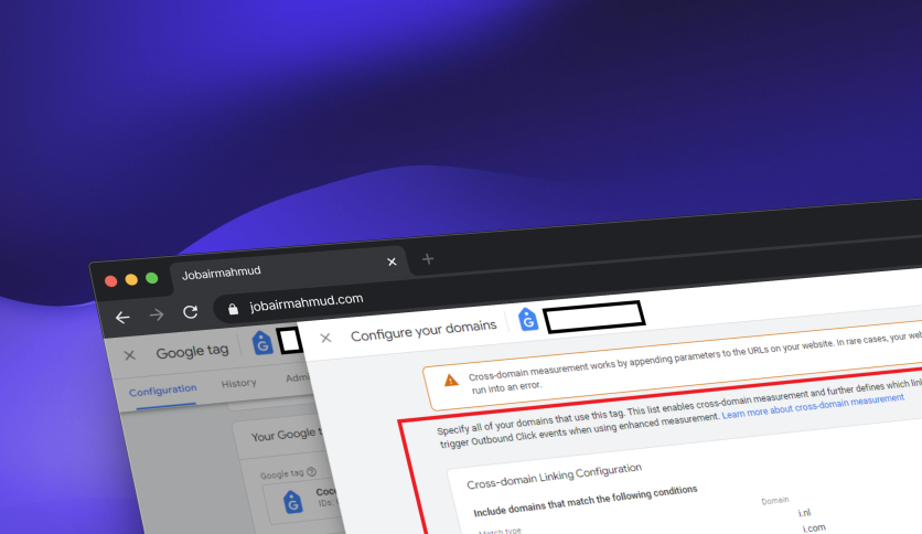 Google Analytics 4 (GA4) Cross-Domain Tracking Implementation By Jobair Mahmud