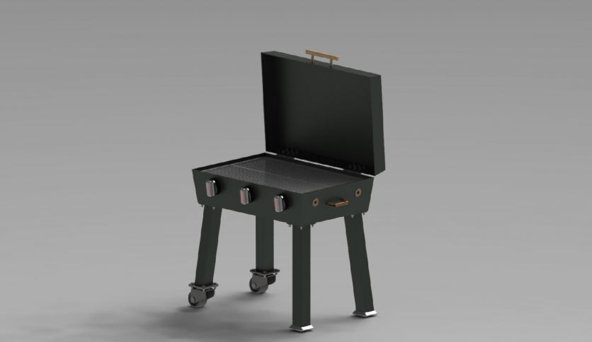 Multiple fuel BBQ Grill