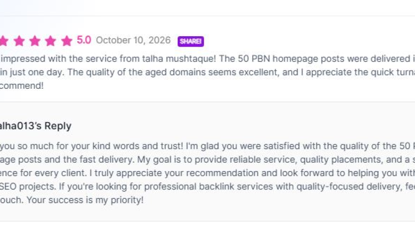 50 PBN Homepage Posts On High-Quality Aged Domains