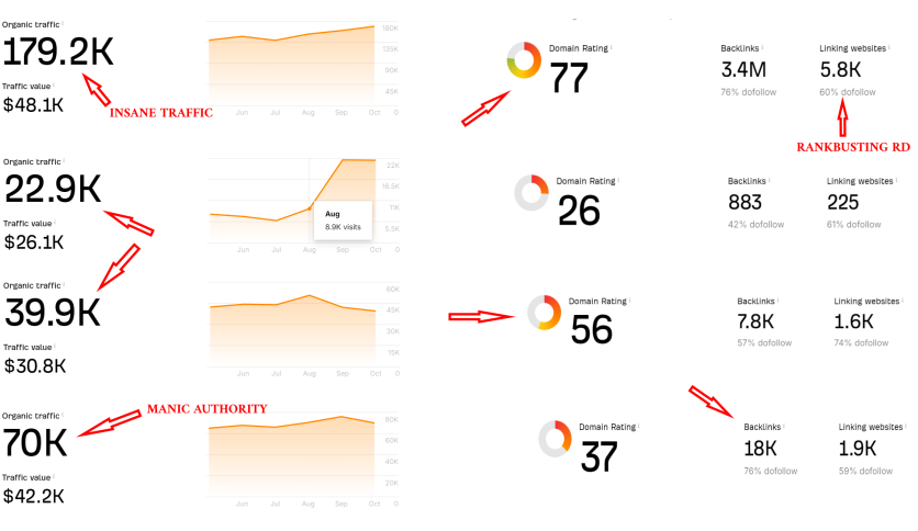 Created Backlinks On real Website