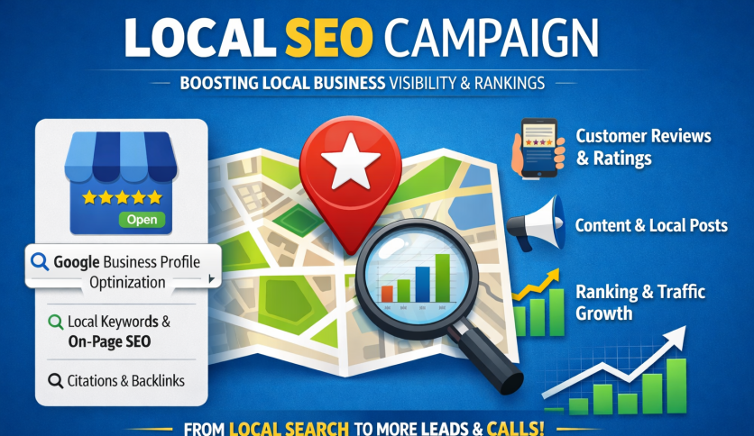 Local Business SEO Growth Campaign