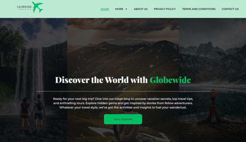 Adsense ready WordPress blogging website for Globwide