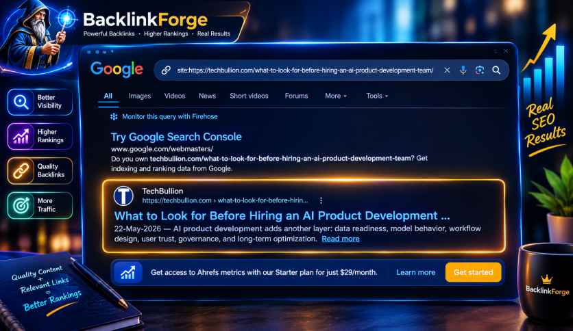 BacklinkForge SEO GuestPost Service