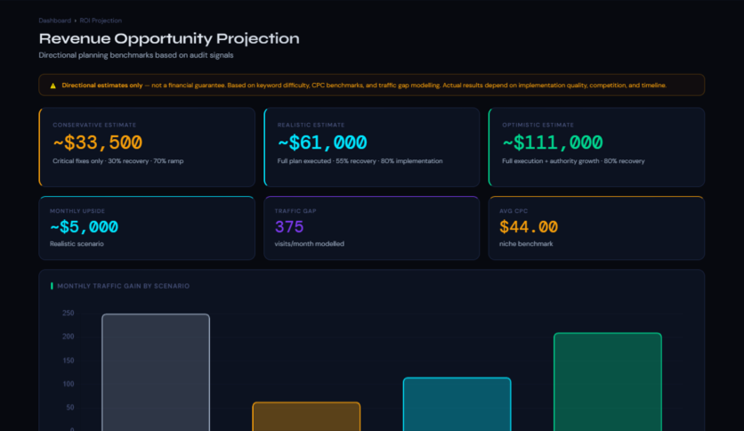 SEO & AI Visibility Audit — MedSpa / Aesthetics Sample