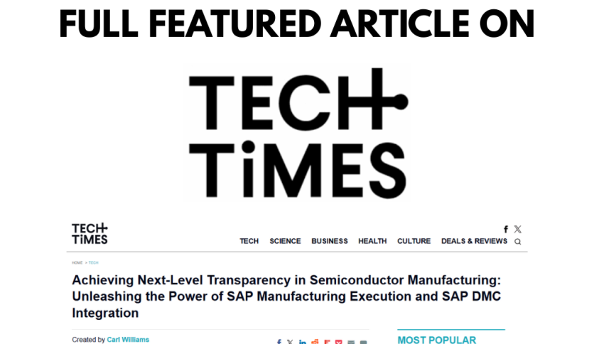 Featured Article on "TECH TIMES" With Author Name For EB1A Publication